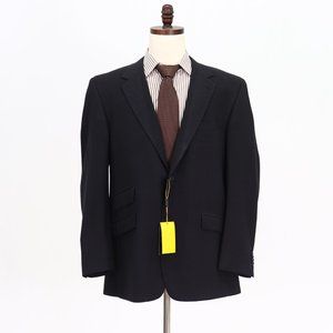 Filo D'oro 46R Navy HB 2-Button Sport Coat Blazer Jacket V749